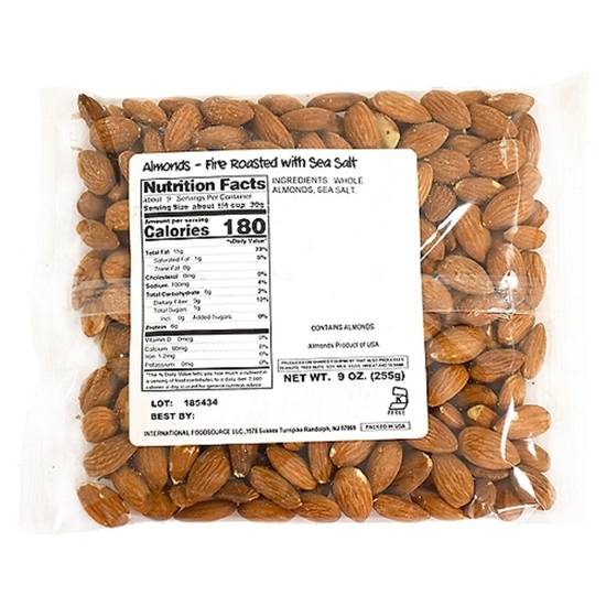 Order Valued Naturals - Whole Almonds food online from IV Deli Mart store, Goleta on bringmethat.com