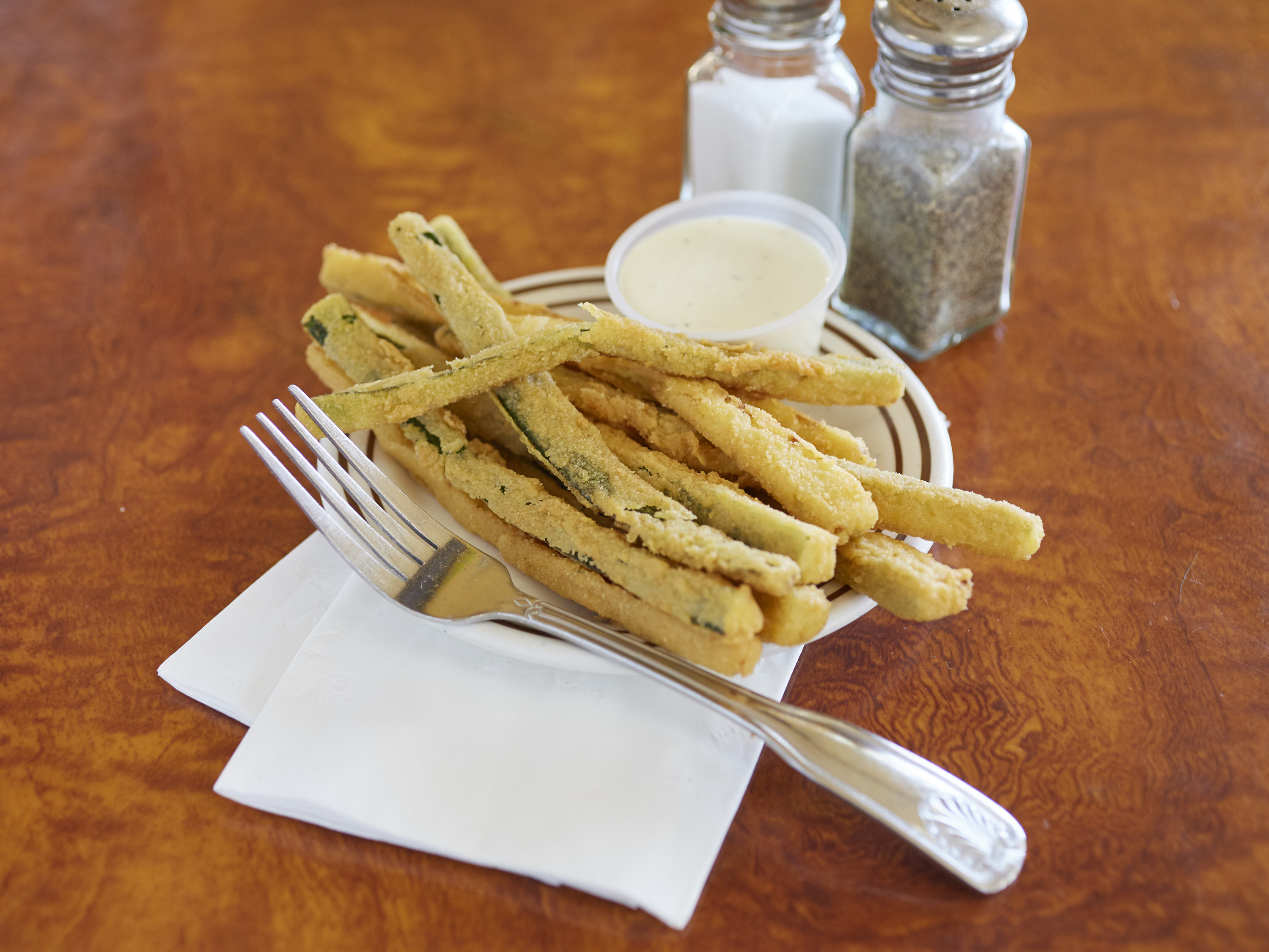 Order Fresh Zucchini Fries food online from Breakfast Cafe store, Oak Park on bringmethat.com