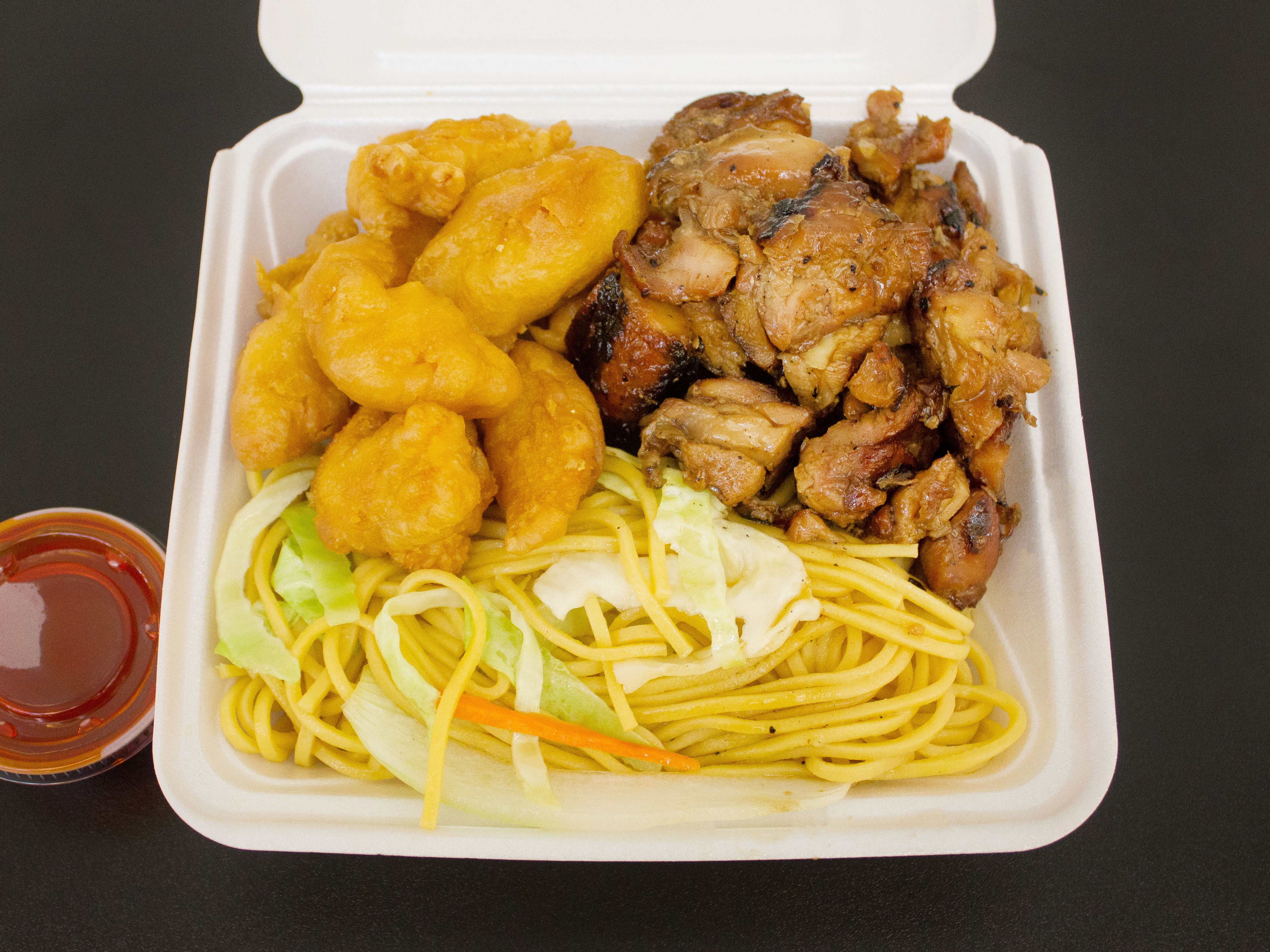 Order 2-Entree Plate food online from China Max store, Macon on bringmethat.com