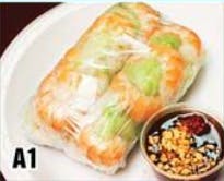 Order A1. Vietnamese Shrimp Spring Rolls 越式蝦卷 (2) food online from Good Children store, Westmont on bringmethat.com