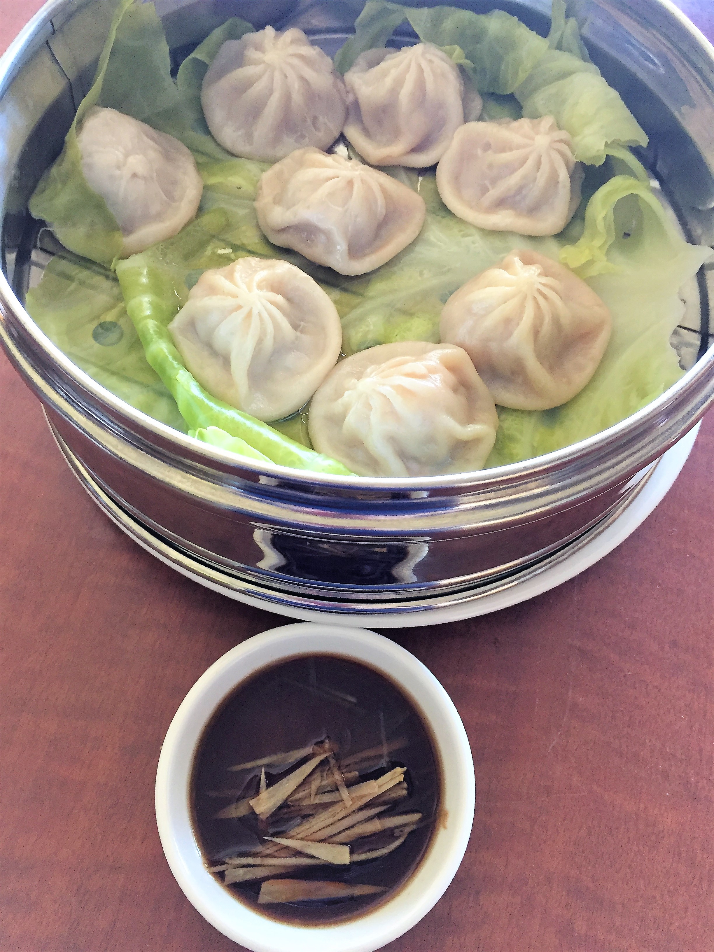 Order Xiao Long Bao (8) 小笼包  food online from Chengdu House store, Valley Village on bringmethat.com