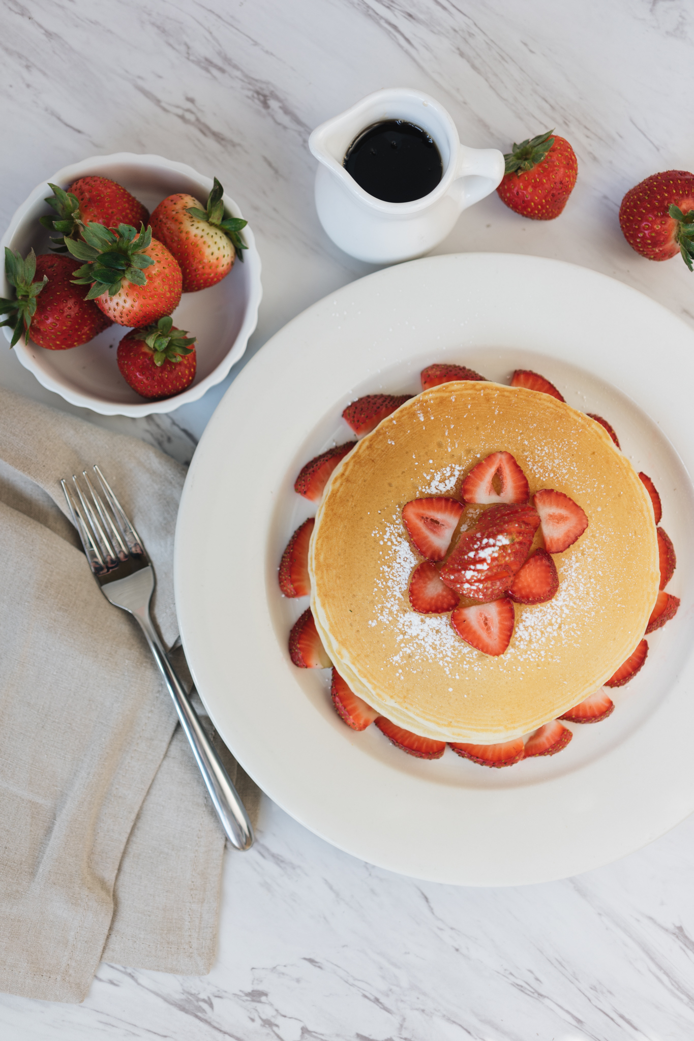 Order Buttermilk Pancakes food online from Valentino Restaurant store, Baltimore on bringmethat.com