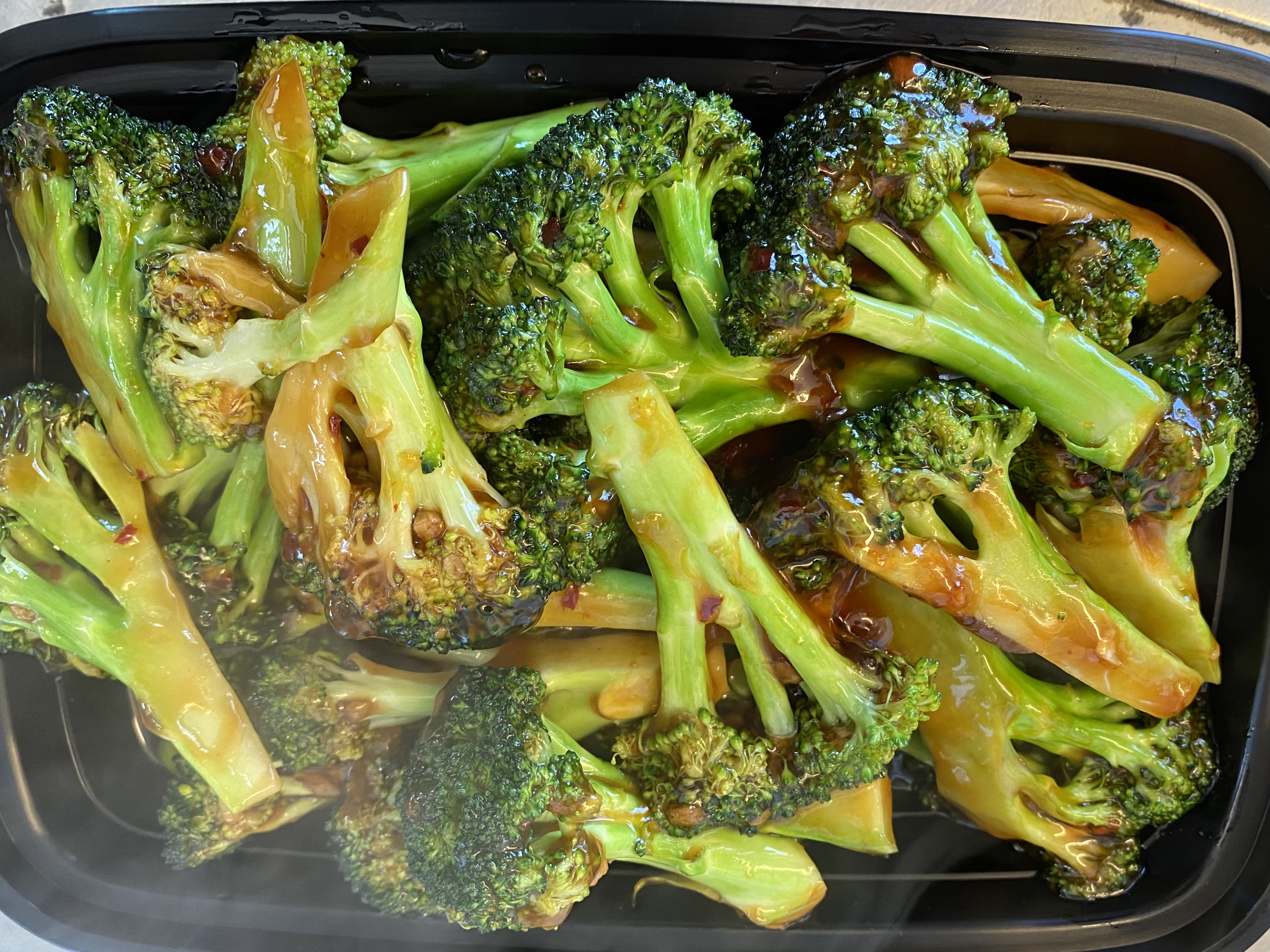 Order 69. Broccoli with Garlic Sauce food online from Happy Garden Chinese Restaurant store, Revere on bringmethat.com