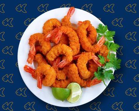 Order Crunchy Fried Shrimp (15 pcs) food online from Fat Fish store, Chicago on bringmethat.com