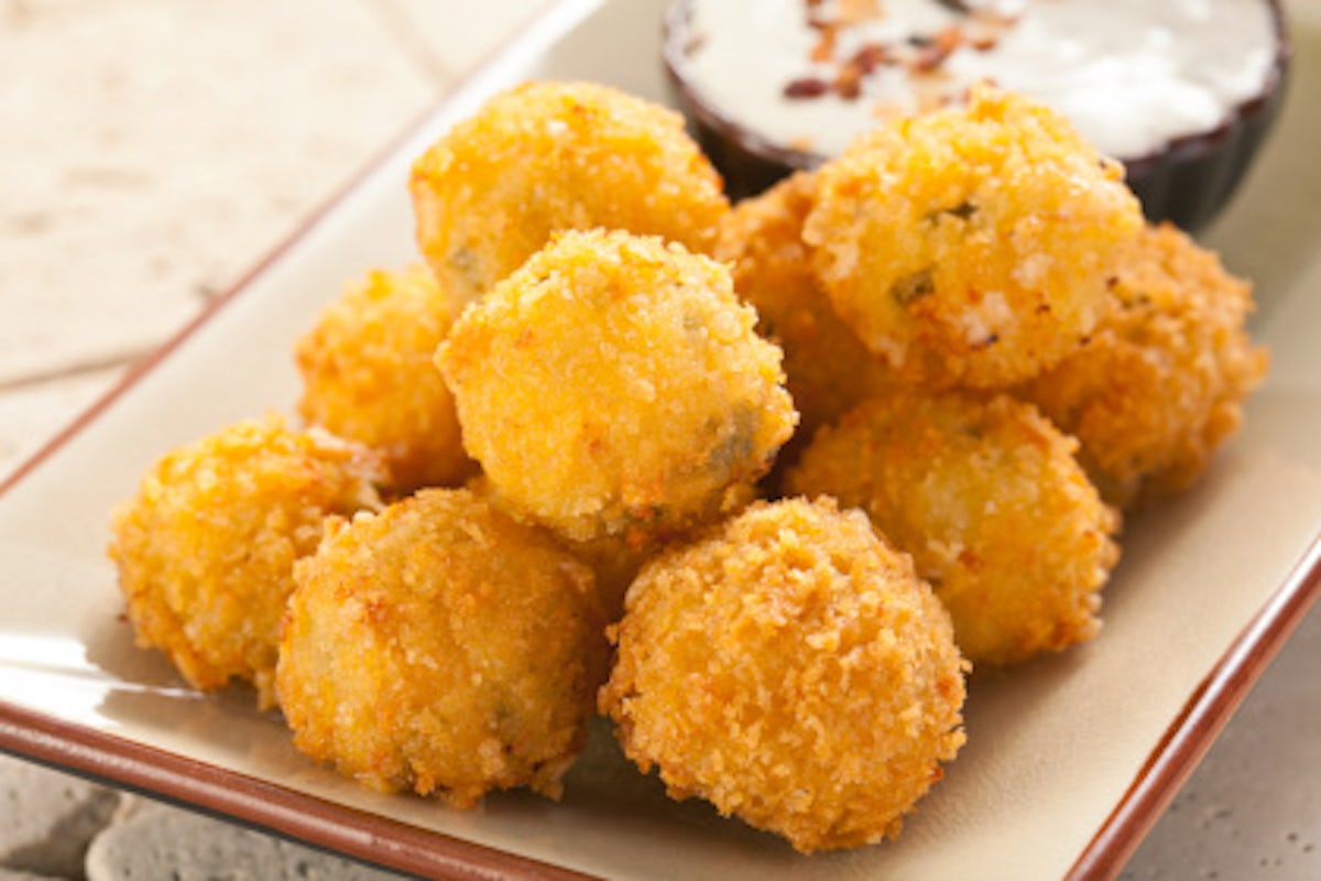 Order Jalapeño Cheese Fritters food online from Abuelo Mexican Restaurant store, League City on bringmethat.com