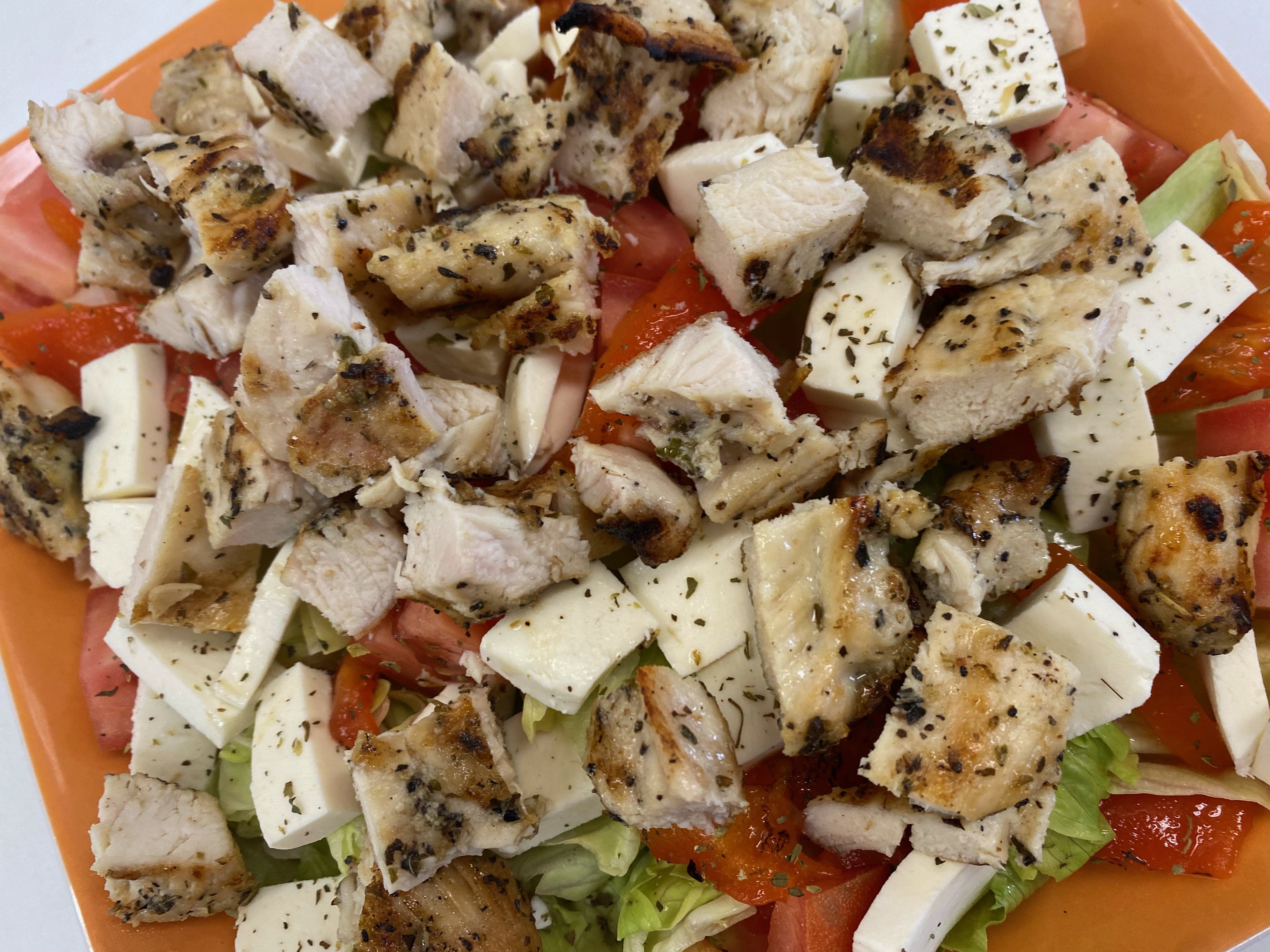 Order Fresh Mozzarella Salad  food online from Famous Pizza store, Paramus on bringmethat.com