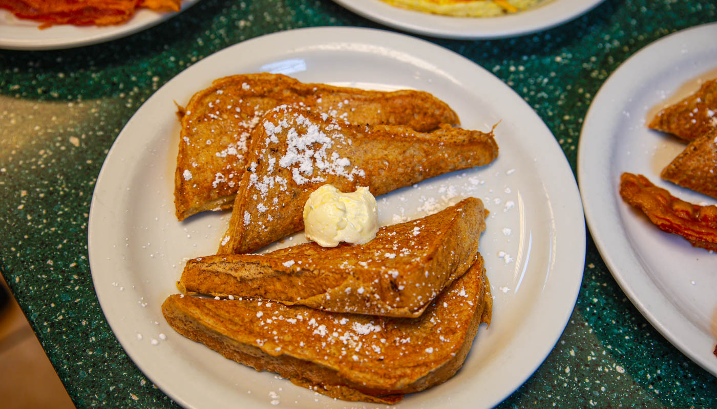Order Thick Griddled French Toast food online from Sunny Street Cafe store, Painesville on bringmethat.com