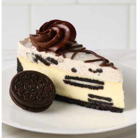 Order Oreo® Cookies & Cream Cheesecake Slice - The Cheesecake Factory Bakery At Home food online from Goodees Cravings store, Marietta on bringmethat.com