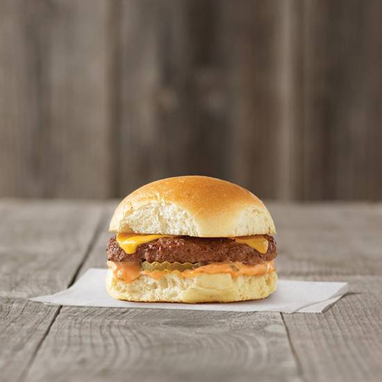 Order Bambino Cheeseburger - Single food online from Good Times Burgers & Frozen Custard #121 store, Lakewood on bringmethat.com