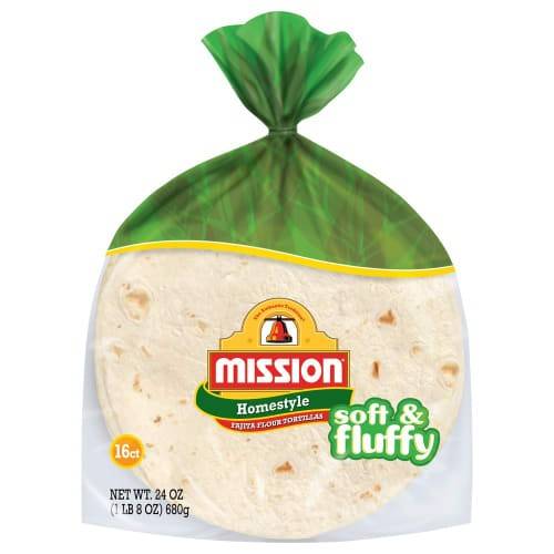 Order Mission · Fajita Soft and Fluffy Tortillas (24 oz) food online from United Supermarkets store, Plainview on bringmethat.com