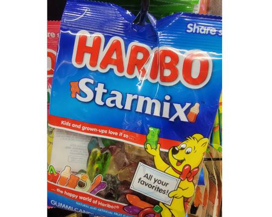 Order HARIBO BAGS (STARMIX) food online from Hub Market & Deli store, San Diego on bringmethat.com