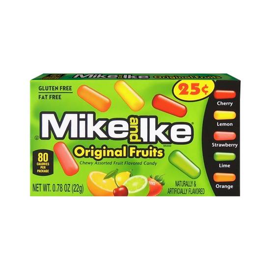 Order Mike & Ike Chewy Fruit Flavored Candy food online from Exxon Food Mart store, Port Huron on bringmethat.com