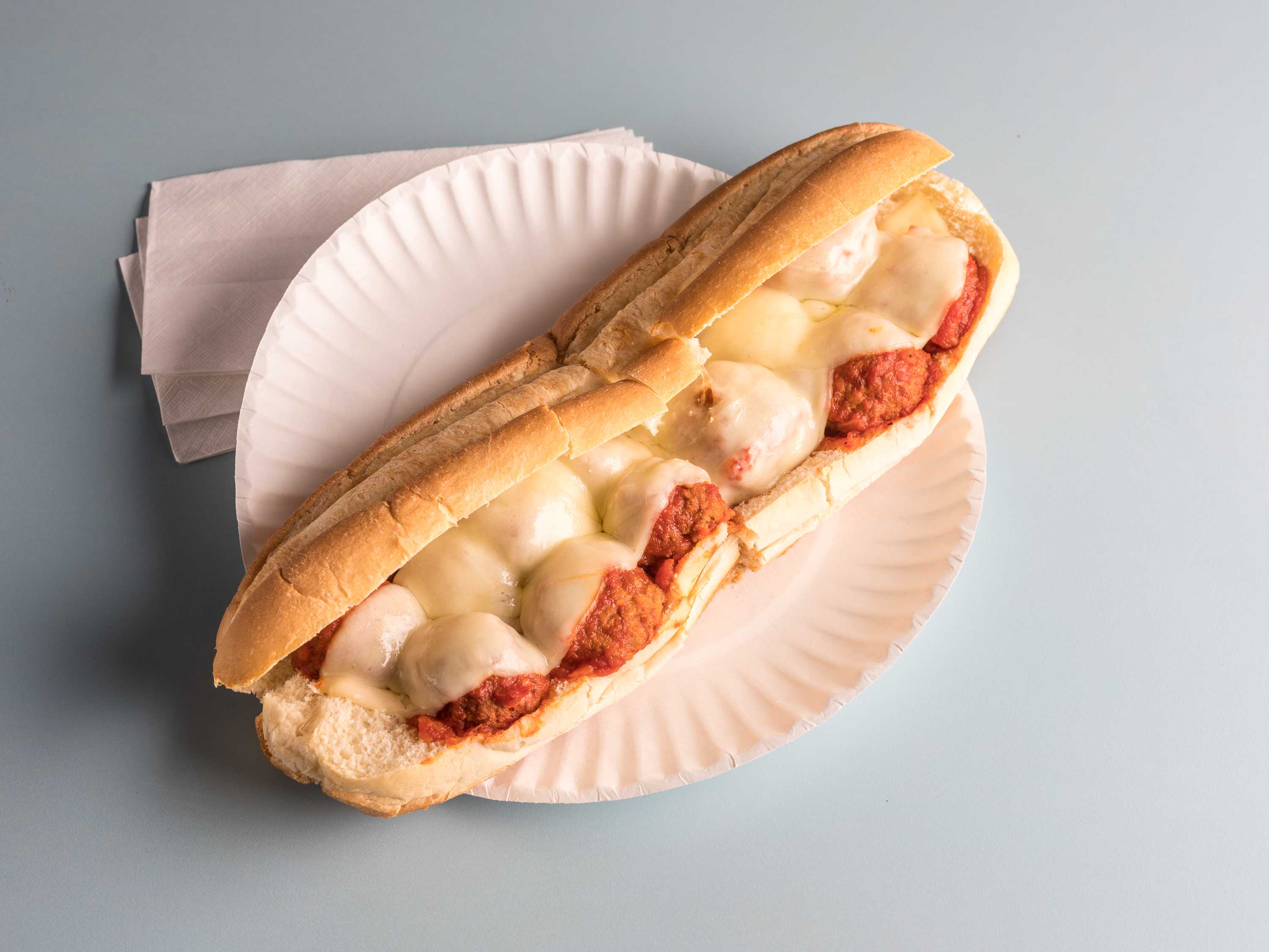 Order Meatball Sub food online from New England Pizza store, Whitinsville on bringmethat.com