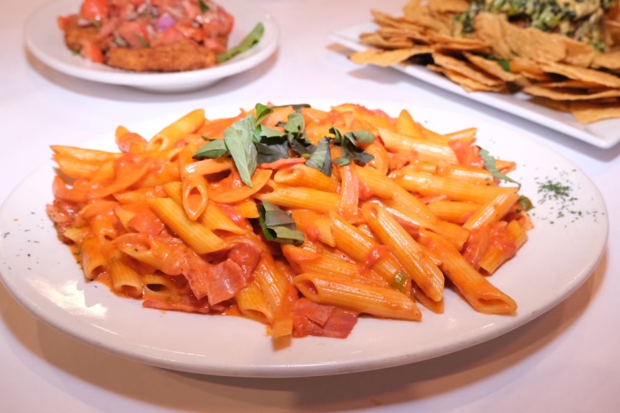 Order Penne Ala Vodka Pasta food online from The Downtown Cafe store, Glen Cove on bringmethat.com
