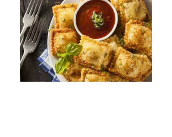 Order Fried cheese ravioli  food online from Amity Brick Oven Pizza store, New Haven on bringmethat.com