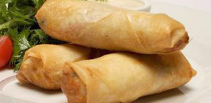 Order Chicken Rolls food online from CAFE RICE AND KABOB store, Sterling on bringmethat.com