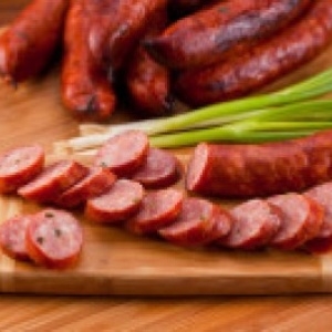 Order Andouille Sausage food online from Captain’s Curbside Seafood store, Trappe on bringmethat.com
