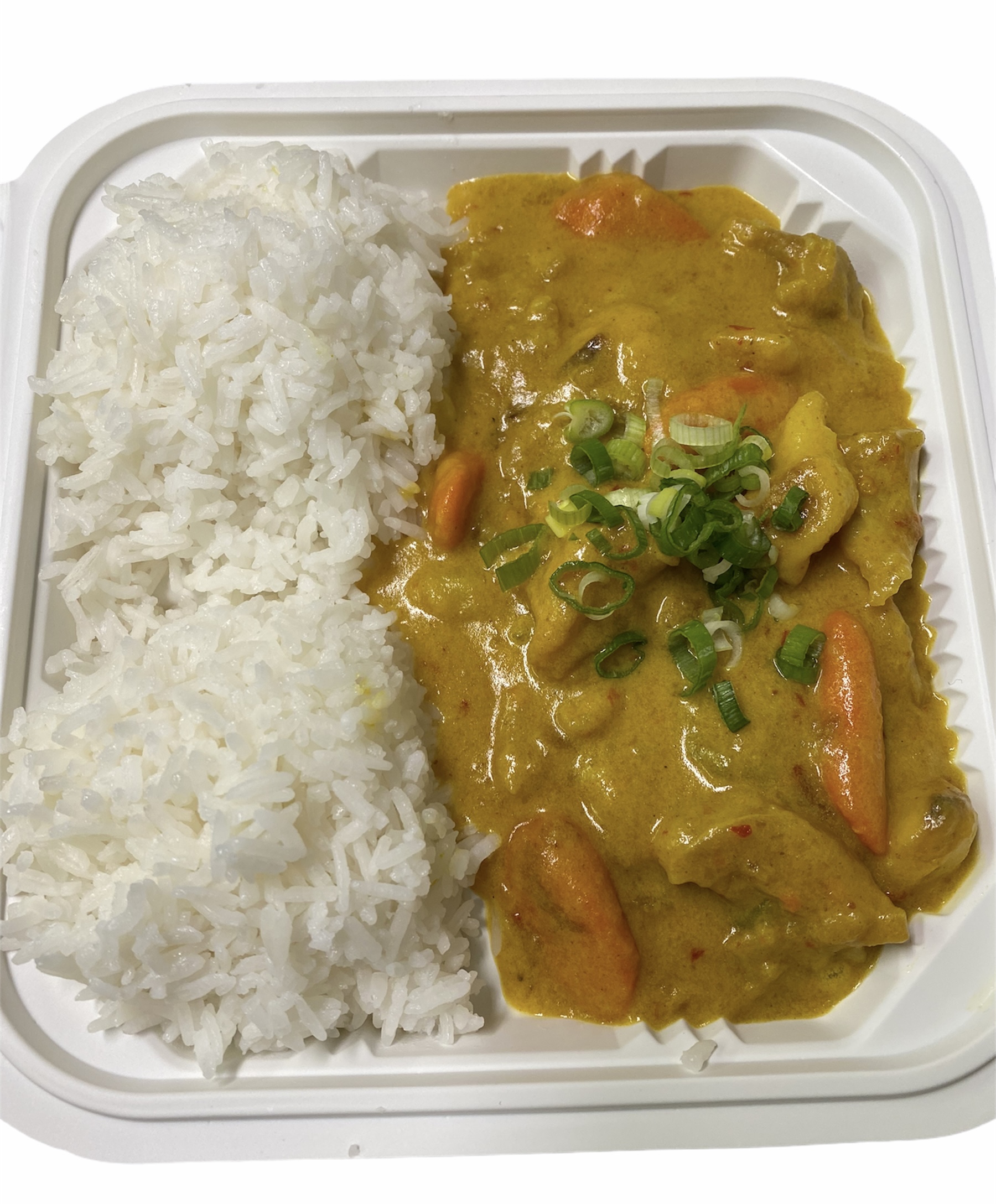 Order Chicken Curry Rice Plate food online from Allstar Cafe store, San Francisco on bringmethat.com