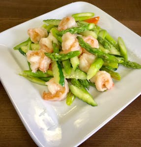 Order 146. Shrimp with Asparagus food online from Best Garden store, Douglaston on bringmethat.com
