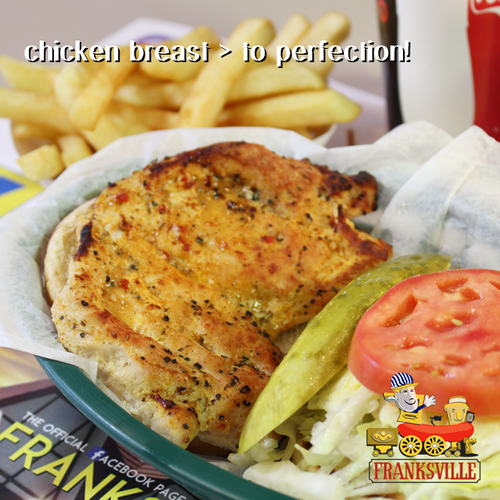 Order Chicken Breast Sandwich food online from Franksville store, Chicago on bringmethat.com