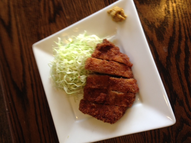 Order Tonkatsu (Pork Loin Cutlet) food online from Moto Azabu Sushi Bar & Grill store, Marina Del Rey on bringmethat.com
