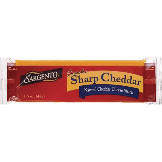 Order Sargento Cheese Snack Sharp Cheddar Single Stick food online from Cvs store, GREENWICH on bringmethat.com