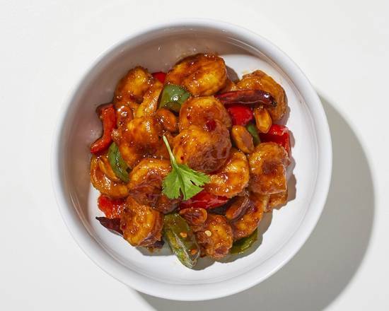 Order Kung Pao Shrimp food online from Fire Ass Thai store, Austin on bringmethat.com