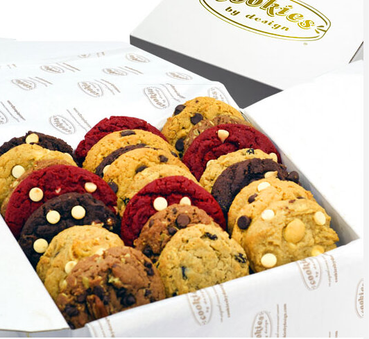 Order Box of 2 Dozen food online from Cookies by Design store, Scottsdale on bringmethat.com