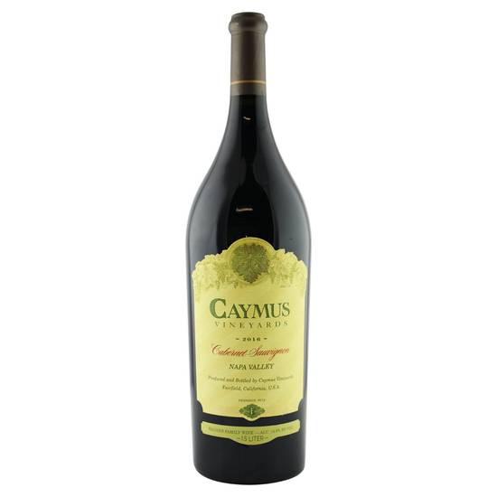 Order Caymus 2018 Cabernet Sauvignon  food online from Liquor Wine & Beer World store, Santa Monica on bringmethat.com