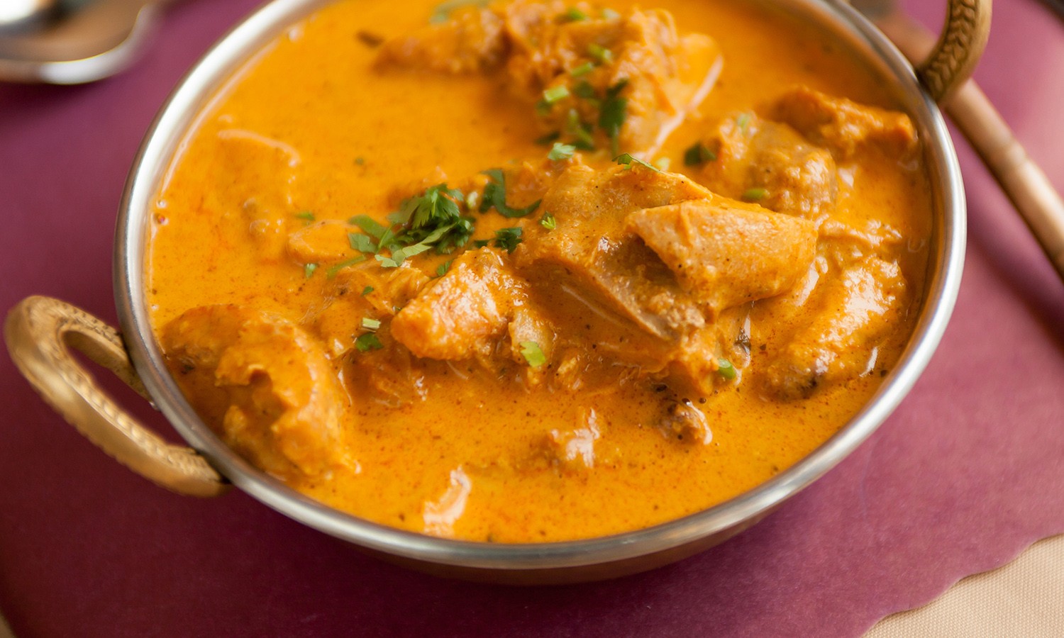 Order Shahi Chicken Korma food online from Guru Palace store, North Brunswick on bringmethat.com