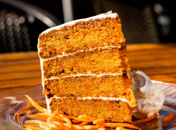 Order 1. Carrot Cake food online from Tiff Grill & Ale House store, Morris Plains on bringmethat.com