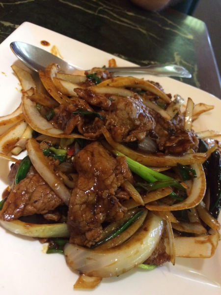 Order Mongolian Beef food online from South North Dragon Chinese Restaurant store, Antioch on bringmethat.com