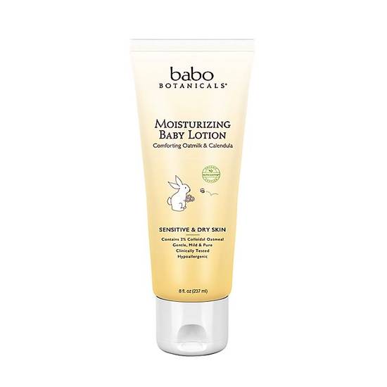 Order Babo Botanicals® 8 fl. oz. Moisturizing Baby Lotion in Oatmeal Calendula food online from Buybuy Baby store, Franklin on bringmethat.com
