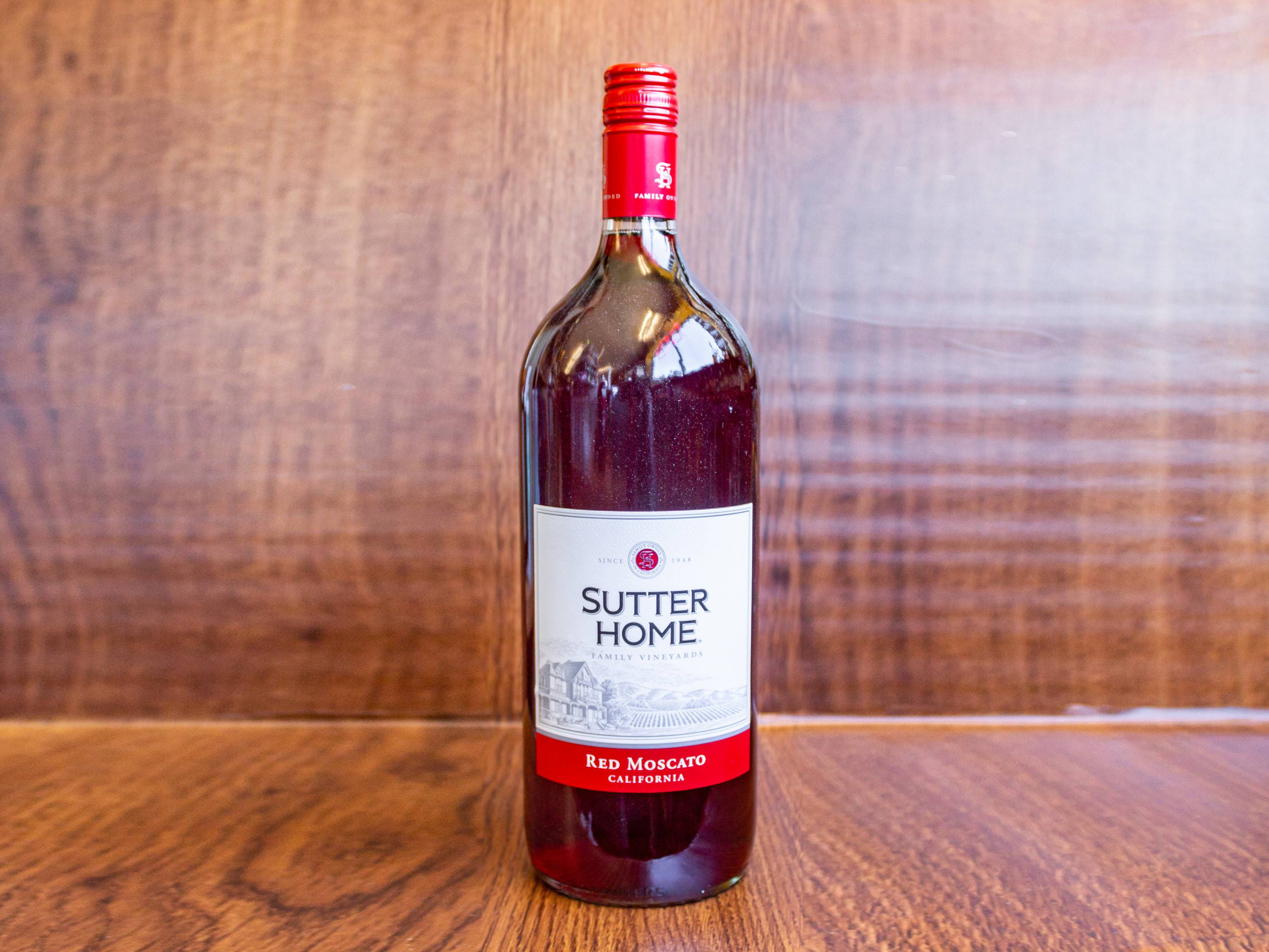 Order Sutter Home Red Moscato food online from Fort Hill Liquor Store store, Rochester on bringmethat.com