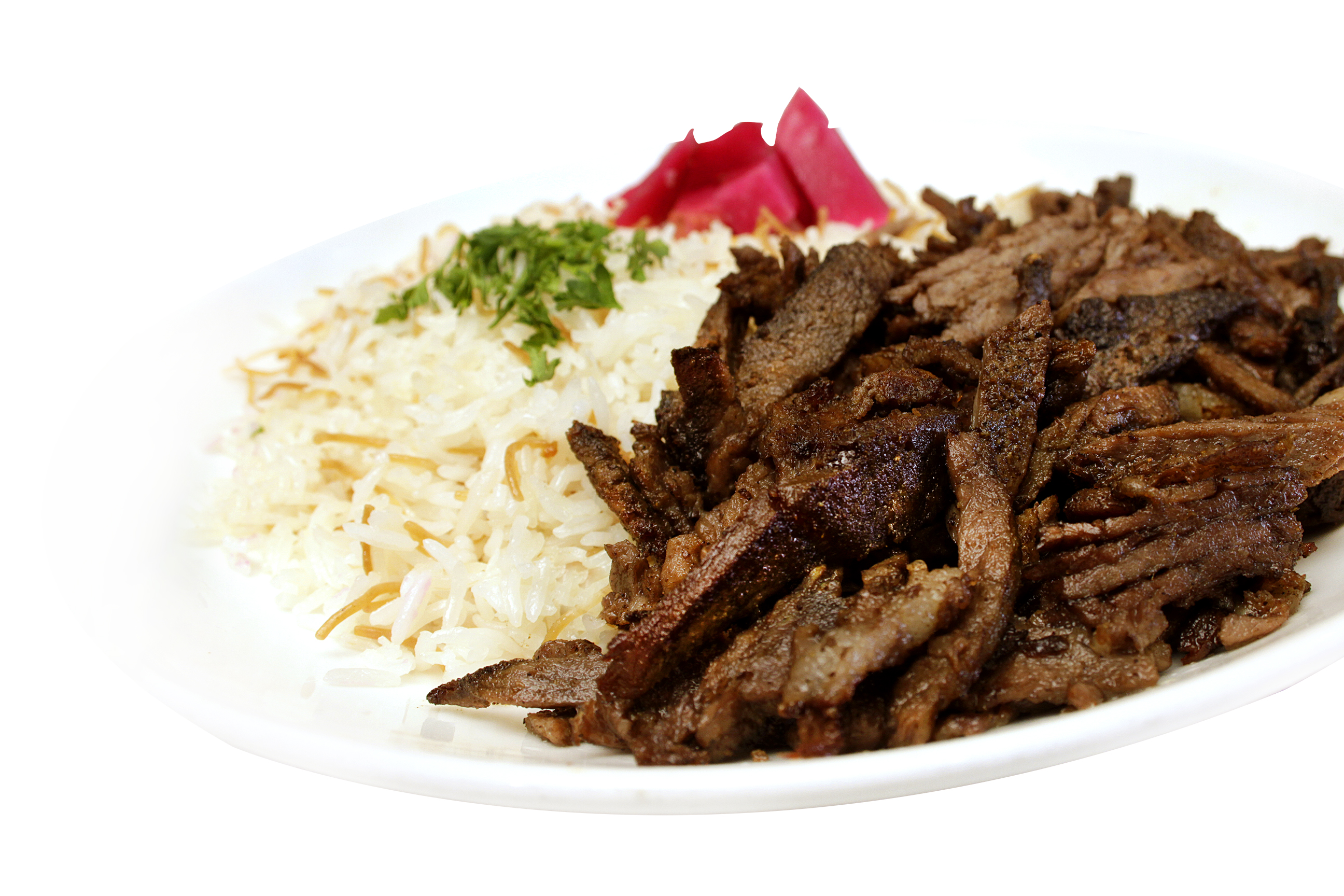 Order Beef Shawarma food online from Sahara Mediterranean Grill store, Shelby Township on bringmethat.com