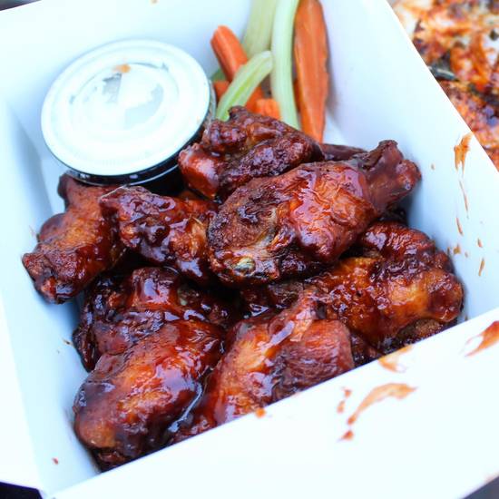 Order Traditional Bone-In Chicken Wings food online from The Tap store, Bloomington on bringmethat.com
