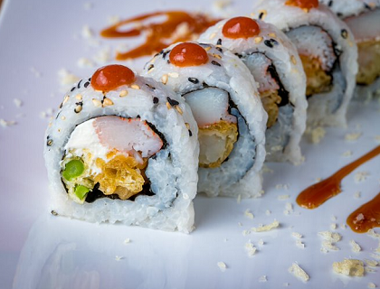 Order 10 Soho Roll food online from Sushi Runner store, Miami on bringmethat.com