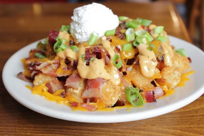 Order Loaded Bacon Tater Tots food online from Blazing Onion store, Marysville on bringmethat.com