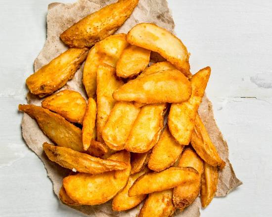Order Potato Wedges food online from Crown Fried Chicken store, Upper Darby on bringmethat.com