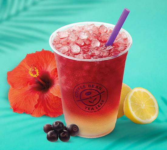 Order Hibiscus Berry Sunrise  food online from The Coffee Bean & Tea Leaf store, Century City on bringmethat.com