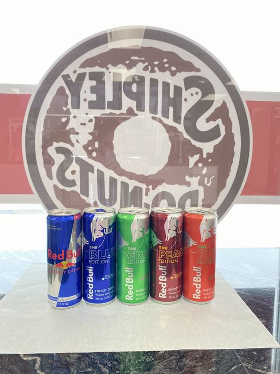 Order Red Bull food online from Shipley Donuts store, Wichita Falls on bringmethat.com