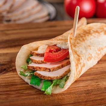 Order Oven-Roasted Turkey Sandwich food online from Olga's Kitchen store, Grand Rapids on bringmethat.com