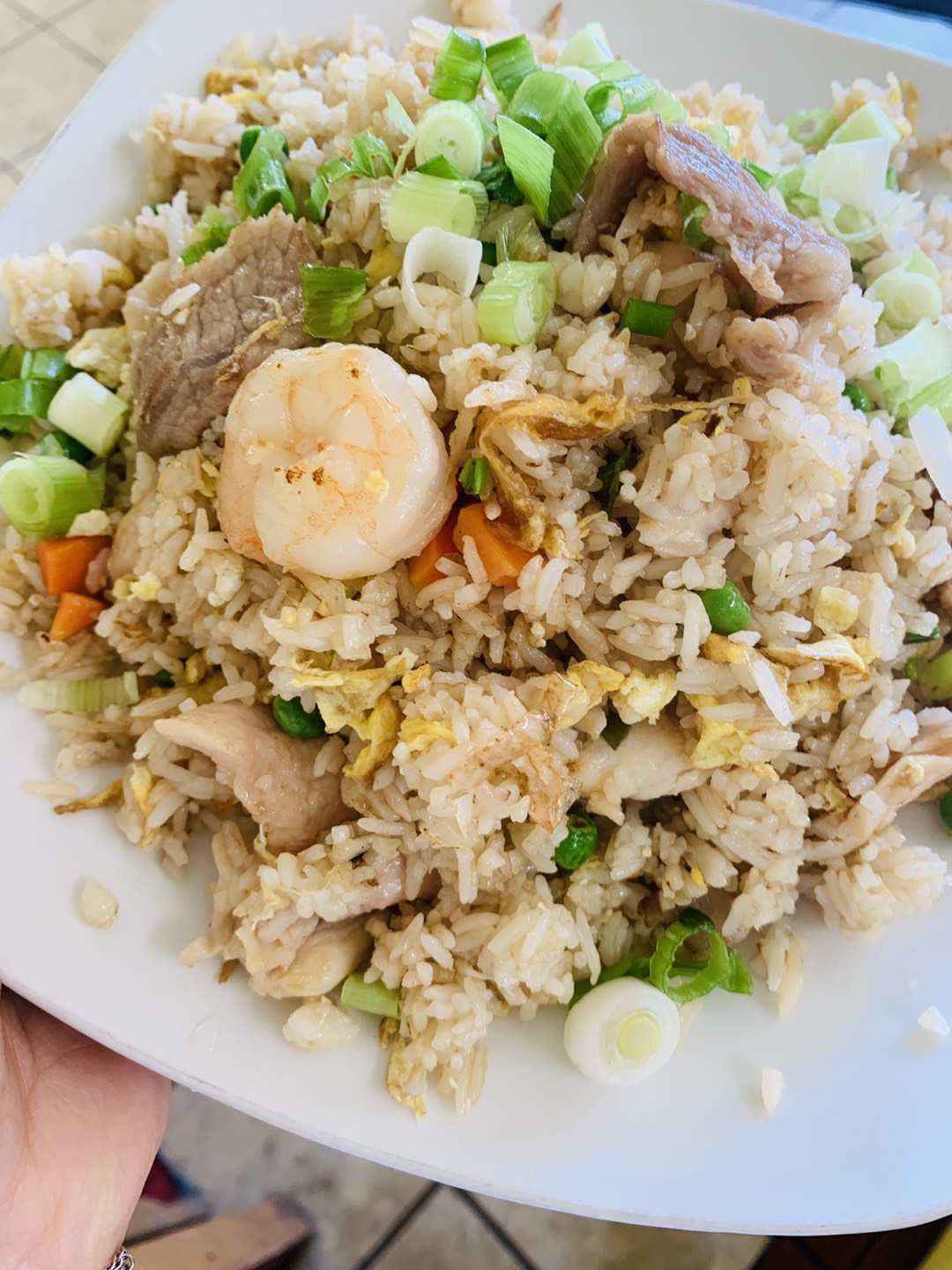 Order House Fried Rice food online from Lee Garden Restaurant store, San Leandro on bringmethat.com
