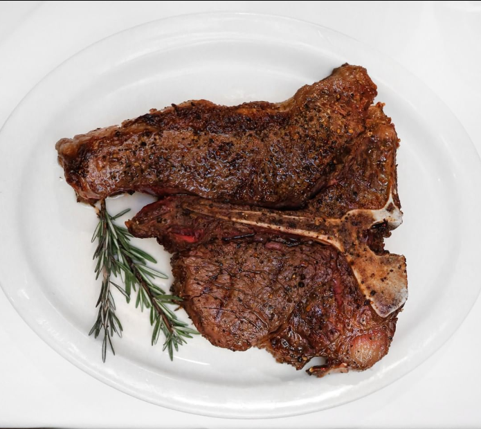 Order Prime Porterhouse (24oz) food online from Greystone The Steakhouse store, San Diego on bringmethat.com