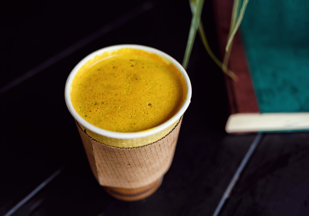 Order Turmeric “Golden Mylk” Latte (Served Hot) food online from Juice store, Brooklyn on bringmethat.com
