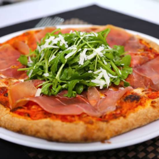 Order Prosciutto Di Parma Pizza food online from Fortun Kitchen &amp; Bar store, La Quinta on bringmethat.com