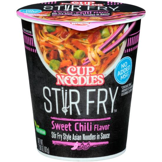 Order Nissin Cup Noodles Sweet Chili Stir Fry, 2.89 OZ food online from Cvs store, PHOENIX on bringmethat.com