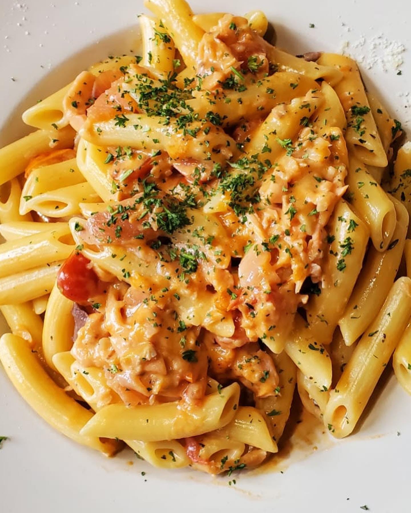 Order Pasta with Sausage - Pasta food online from Alfredo Pizza store, Bally on bringmethat.com