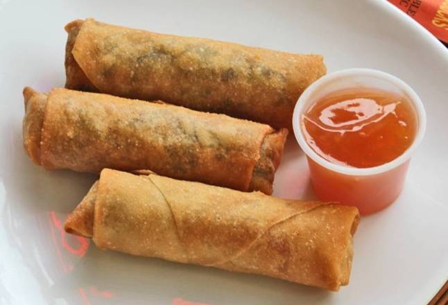 Order Fried Spring Roll (2 For) food online from East Aurora Village Cafe store, East Aurora on bringmethat.com
