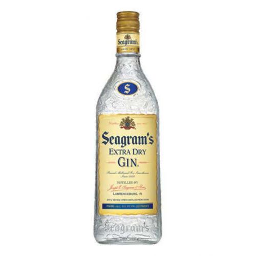 Order Seagram's Extra Dry Gin 750 ml. food online from Village Wine & Spirits store, Ventura on bringmethat.com